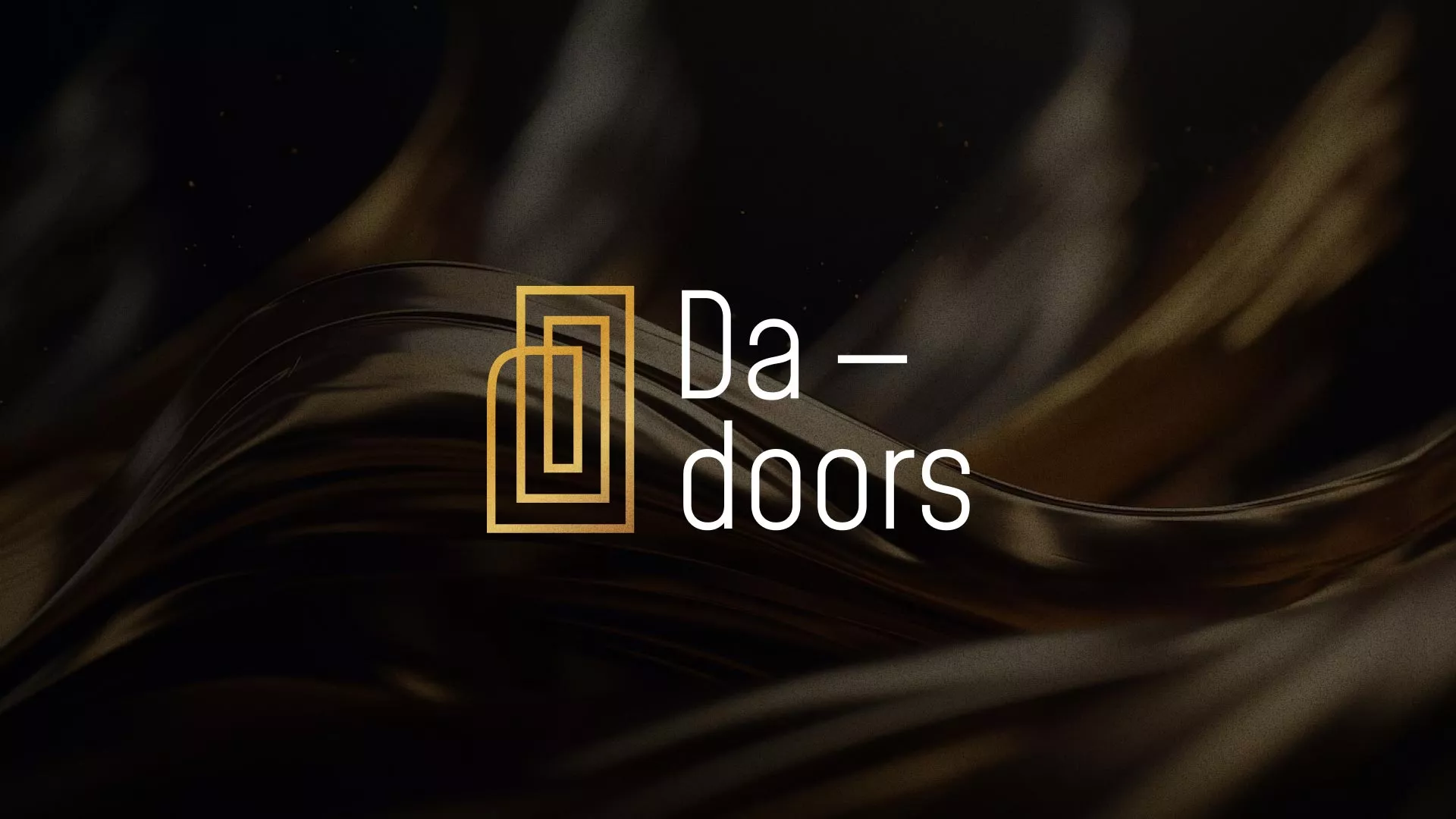 Разработка логотипа для компании «DA-DOORS» в Болохово